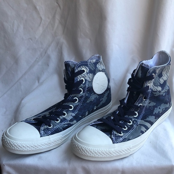 patterned converse high tops